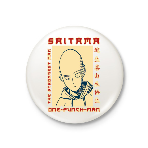 Saitama OPM-Kitűző, hűtőmágnes