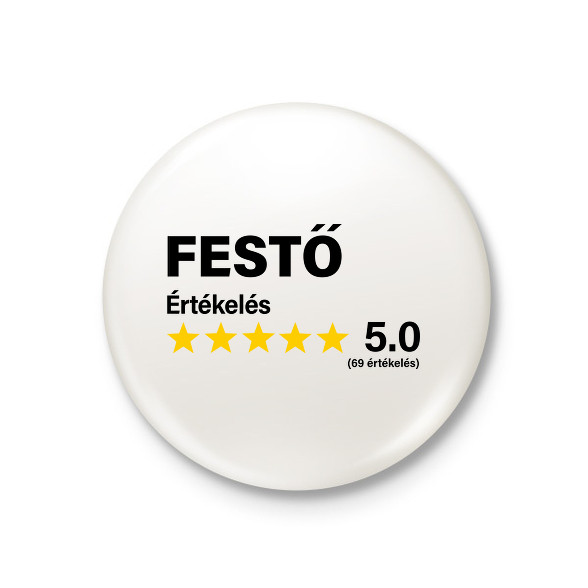 Festő Értékelés ***** 5.0 (69 értékelés)-Kitűző, hűtőmágnes