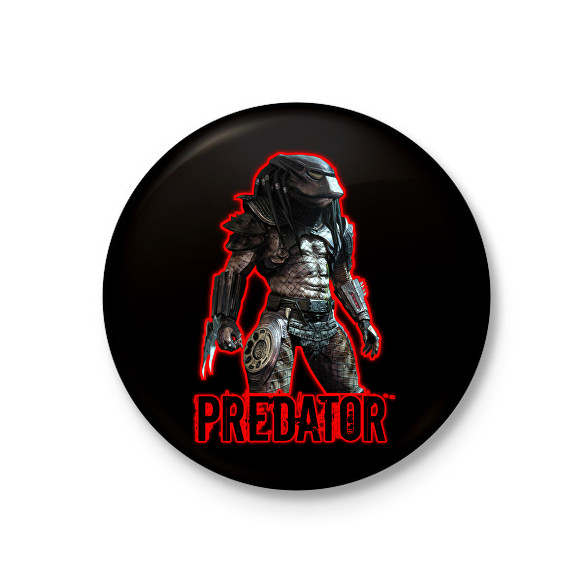 PREDATOR -Kitűző, hűtőmágnes