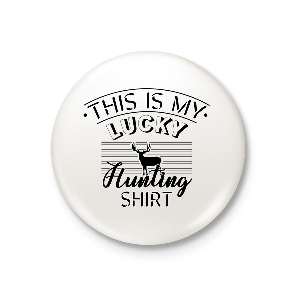 Hunting shirt-Kitűző, hűtőmágnes