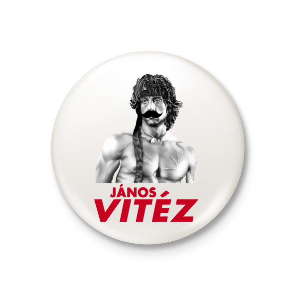 János Vitéz-Kitűző, hűtőmágnes