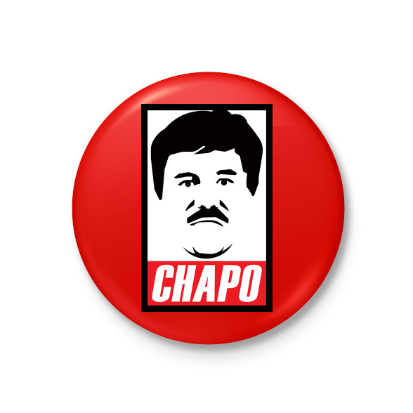 El Chapo-Kitűző, hűtőmágnes