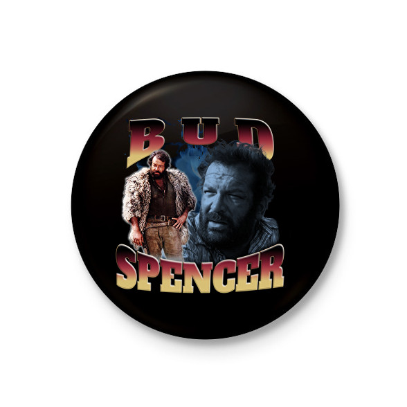 Bud Spencer-Kitűző, hűtőmágnes