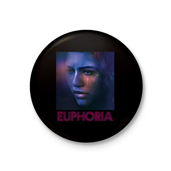 Euphoria-Kitűző, hűtőmágnes