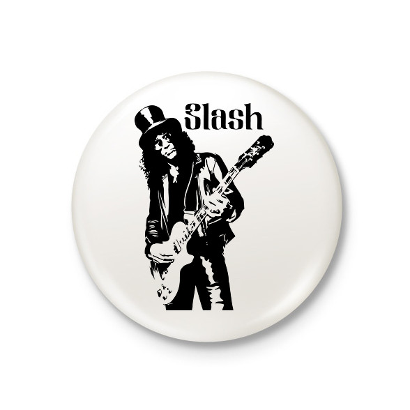 slash-Kitűző, hűtőmágnes