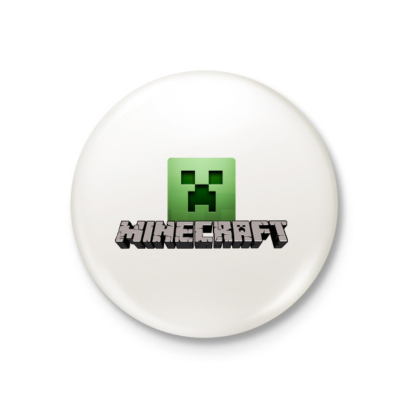 Minecraft-Kitűző, hűtőmágnes