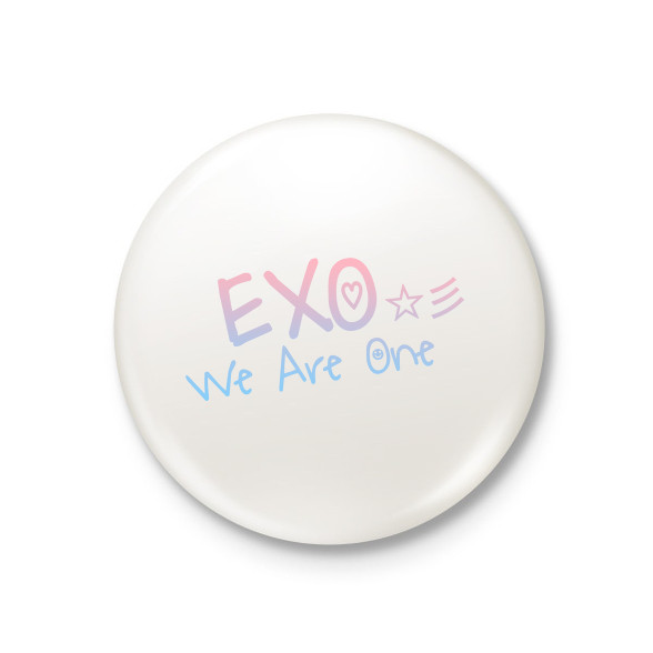 Exo: We are one!-Kitűző, hűtőmágnes