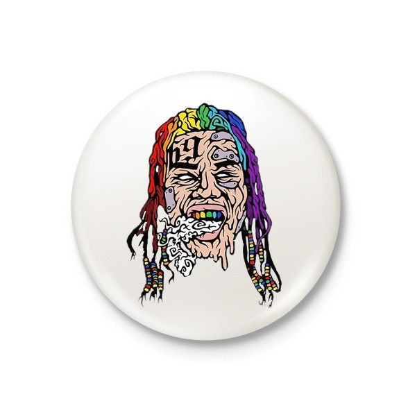 Tekashi69-Kitűző, hűtőmágnes