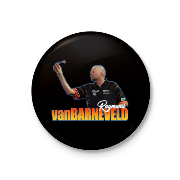 Raymond van Barneveld-Kitűző, hűtőmágnes