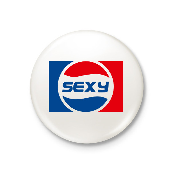 pepsi sexy 1-Kitűző, hűtőmágnes