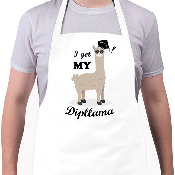 I got my dipllama-Kötény