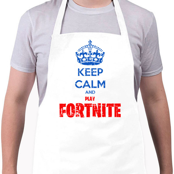 Keep Calm Fortnite-Kötény