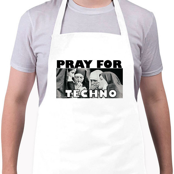 Pray for Techno-Kötény