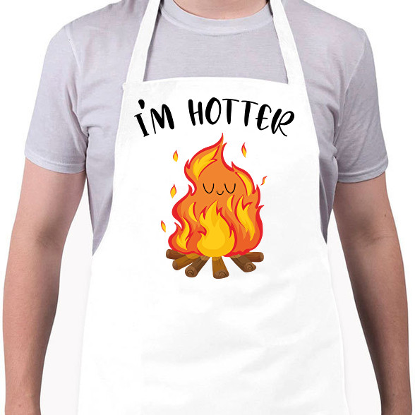 I'm hotter-Kötény