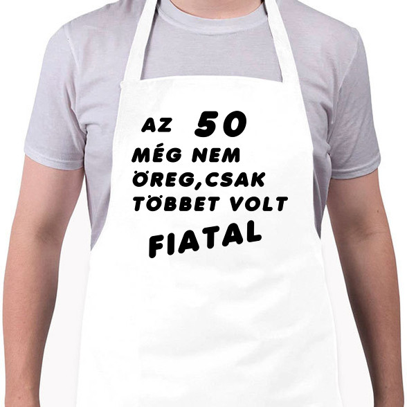 50? Fiatal!-Kötény