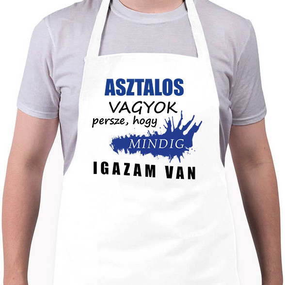 Asztalos vagyok-Kötény