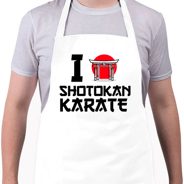 I love Shotokan Karate-Kötény