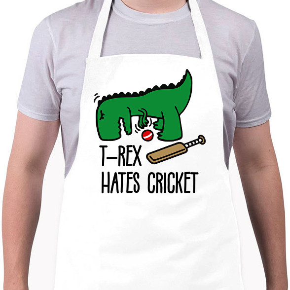 T-rex hates cricket-Kötény