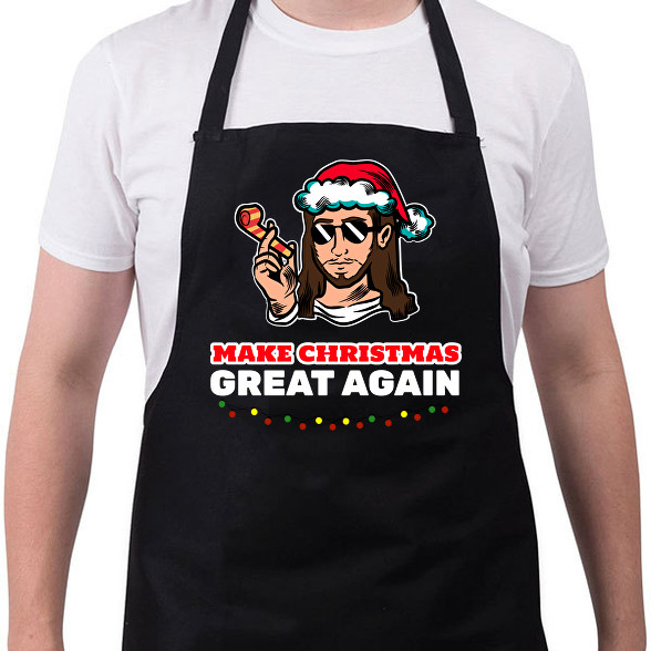 MAKE CHRISTMAS GREAT AGAIN 3-Kötény