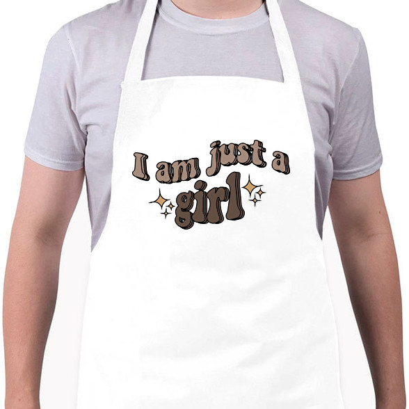 I am just a girl-Kötény