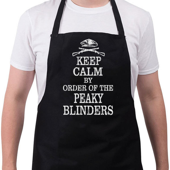 Keep calm and order-Kötény