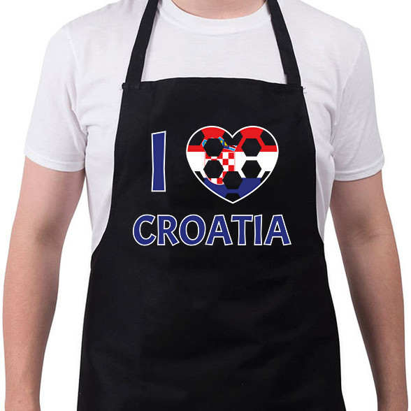 I love Croatia-Kötény