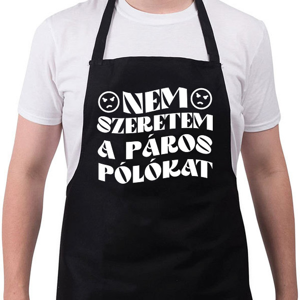 Páros póló - Nem szeretem-Kötény