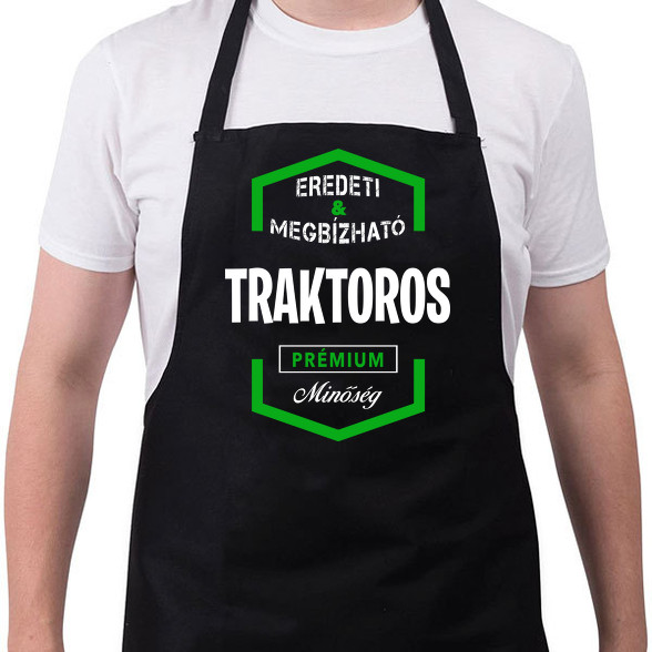 Traktoros prémium minőség-Kötény