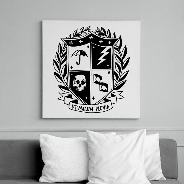 Umbrella academy shield-Vászonkép