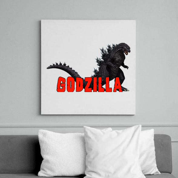 Godzilla-Vászonkép