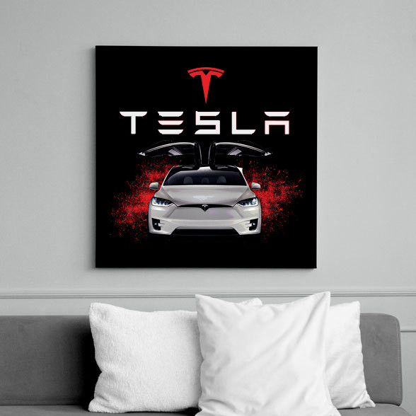 tesla -Vászonkép