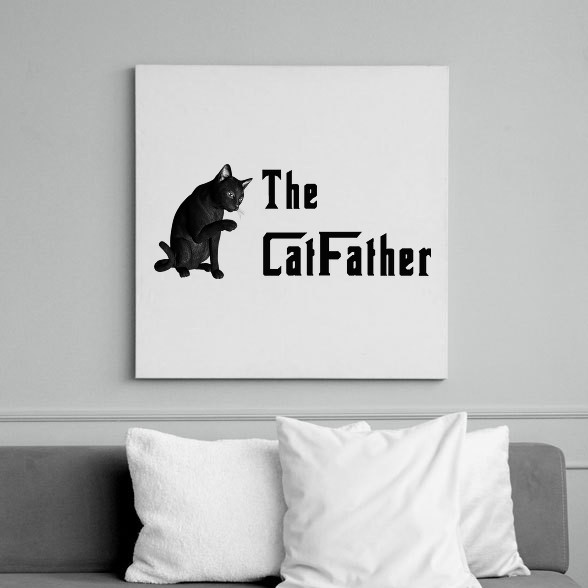 the catfather-Vászonkép