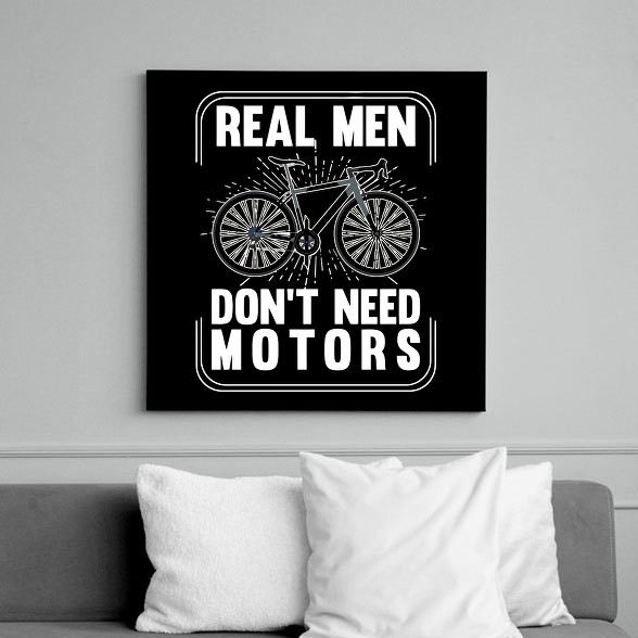 Real men-Vászonkép