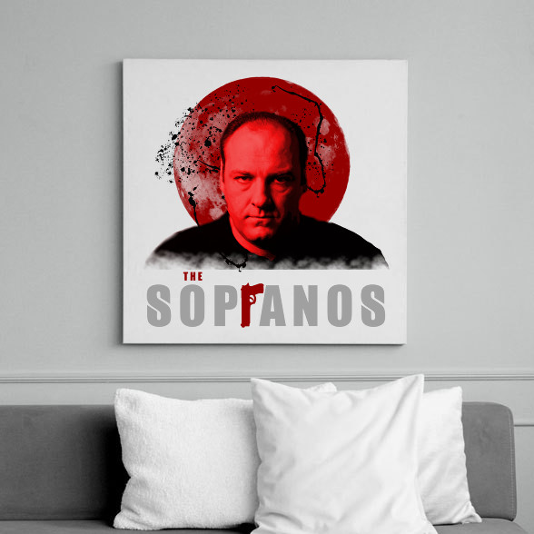 TONY SOPRANO-THE SOPRANOS-Vászonkép