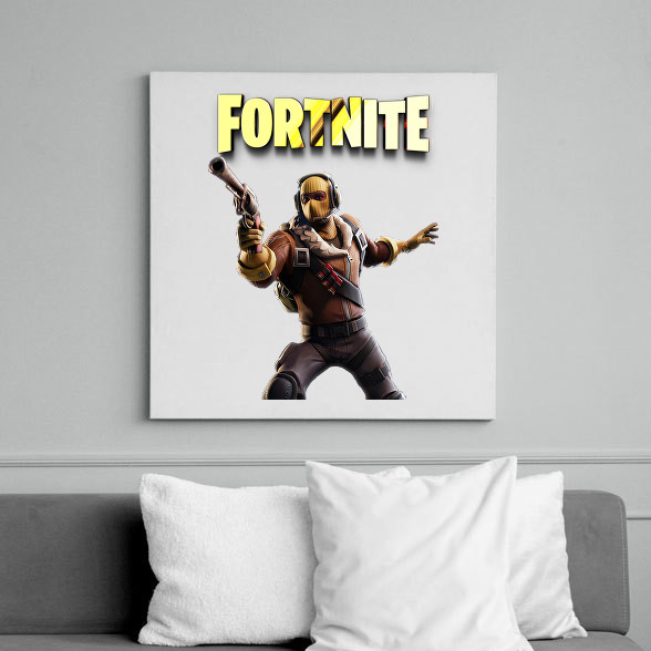 Raptor Fortnite-Vászonkép