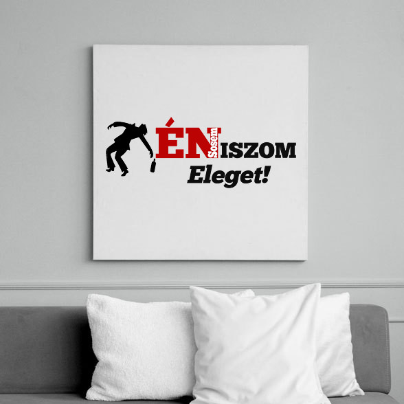 Én sosem iszom eleget-Vászonkép