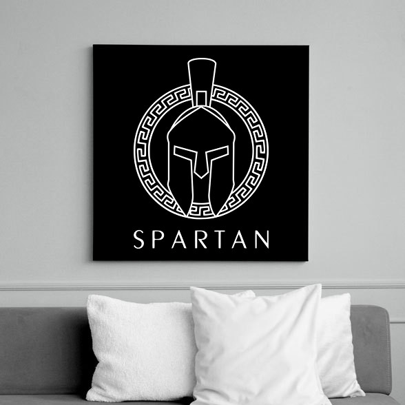 Spartan-Vászonkép