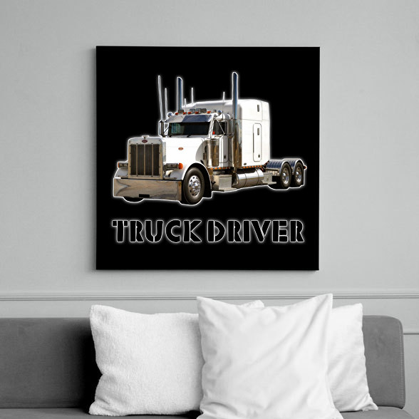 TRUCK DRIVER -Vászonkép