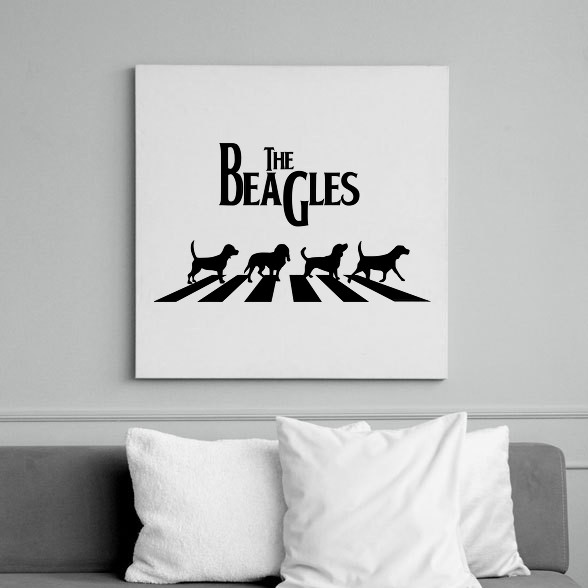 The Beagles-Vászonkép