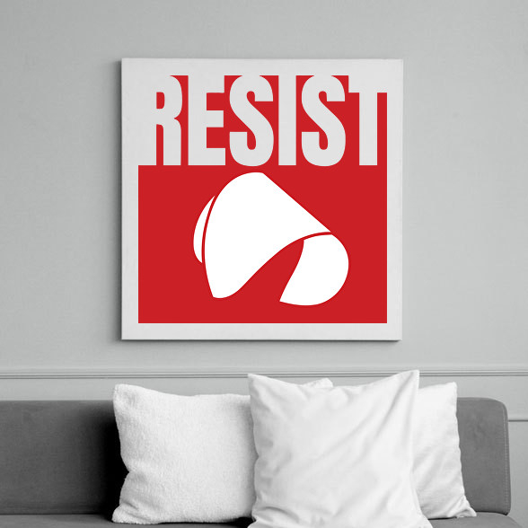 Resist - The Handmaid's Tale-Vászonkép