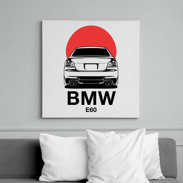 BMW E60-Vászonkép