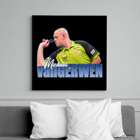 Michael van Gerwen-Vászonkép