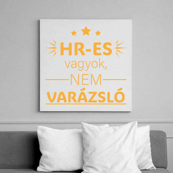 HR-es vagyok-Vászonkép