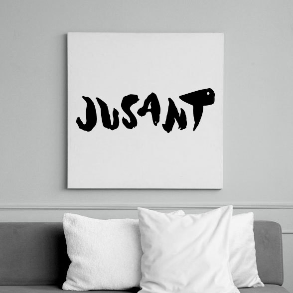 Jusant - black-Vászonkép