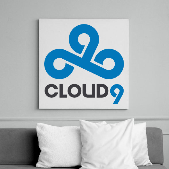 Cloud9 logo-Vászonkép