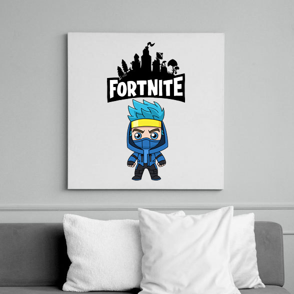 Fortnite ninjaaa-Vászonkép