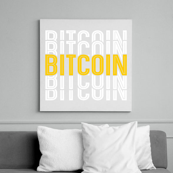 BITCOIN 4 EVER 10-Vászonkép