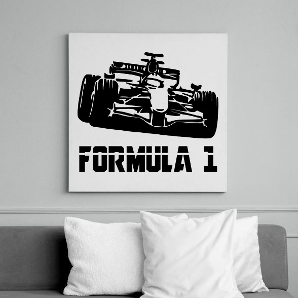 Formula 1-Vászonkép