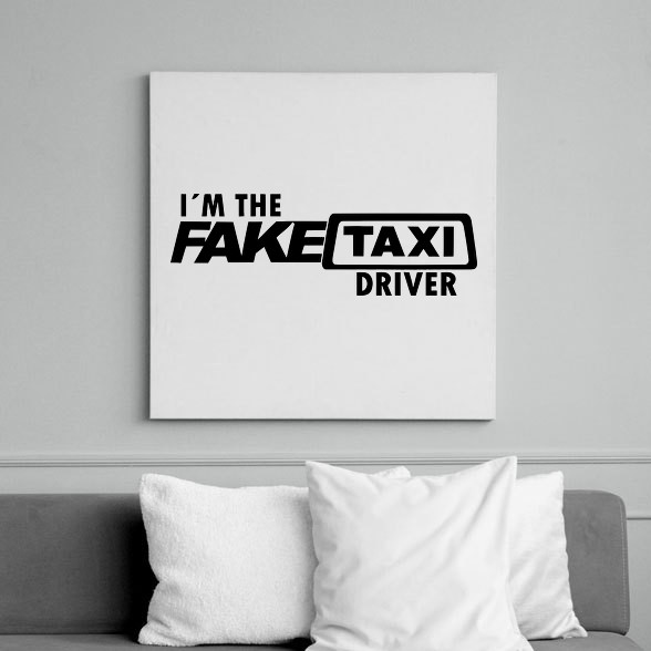 Faketaxi Driver-Vászonkép