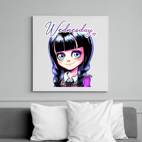 Wednesday Addams-Vászonkép